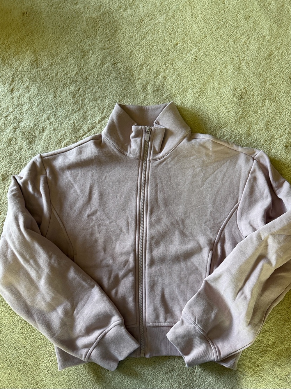 Athleta Fleece track jacket